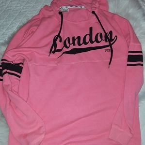 Victorias Secret Pink London Hoodie S Pullover